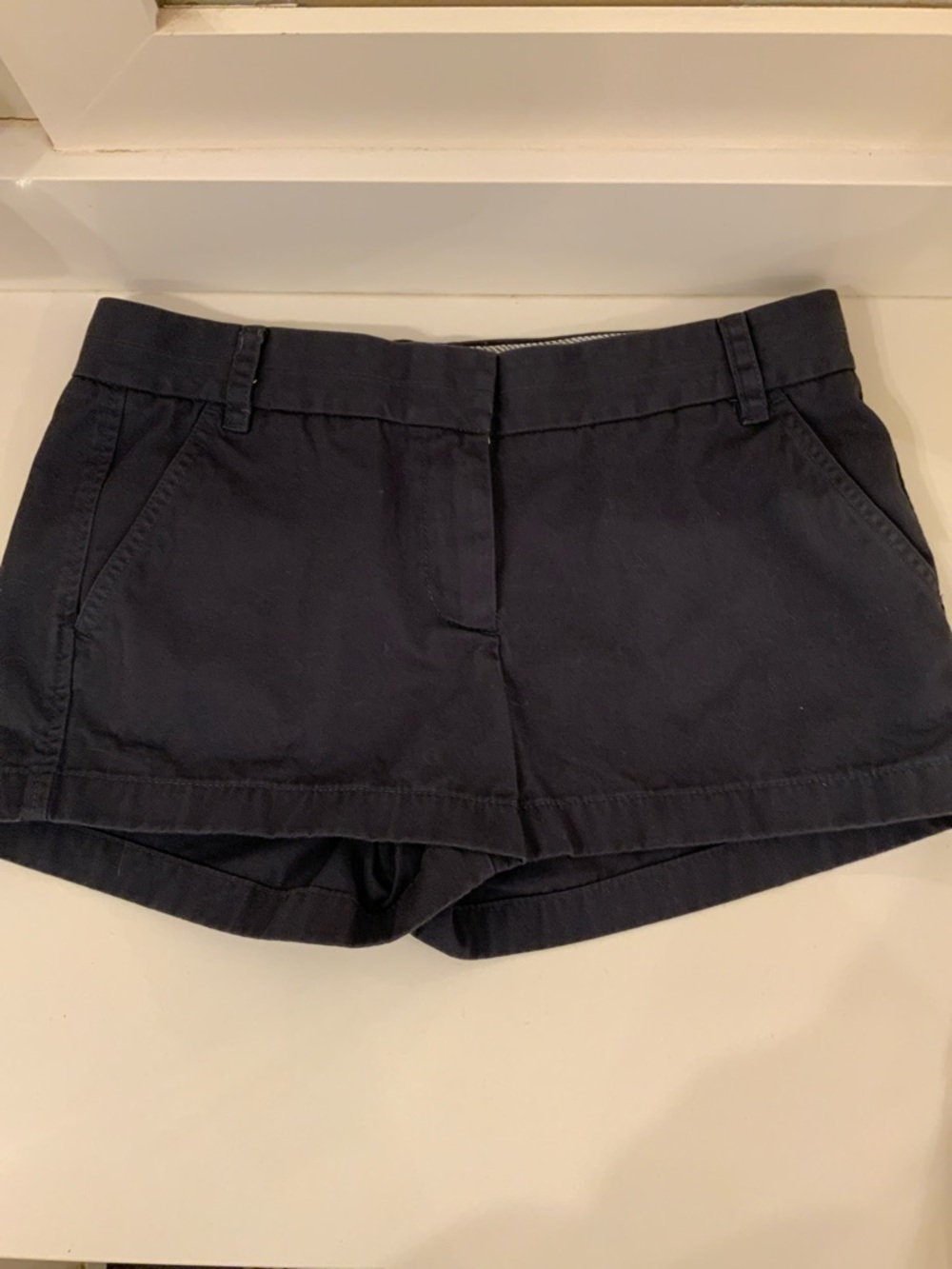 J. Crew Navy Shorts with Front Pockets